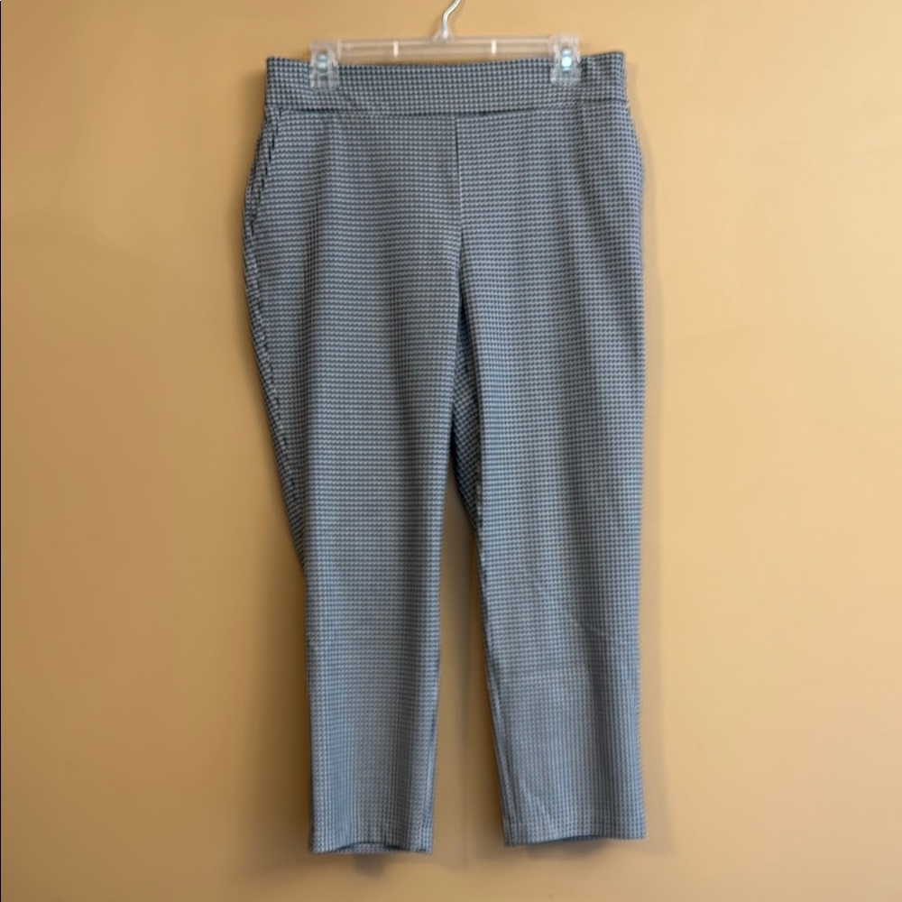 Rachel ZoeGray Checkered Pants